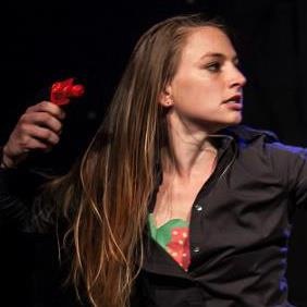 Kathleen as Agent Strawberry in A GOOD DAY 2 PIE