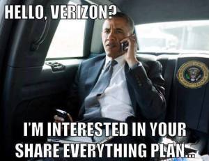 He's probably had the same conversation with AT&T and all the other carriers.