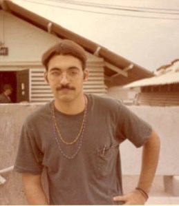 Rick Randig in his former life as an 'addiction counselor' in Camrahn Bay, Vietnam