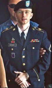 Bradley Manning in custody