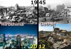 How are we going to fix the world when we can't even fix Detroit???
