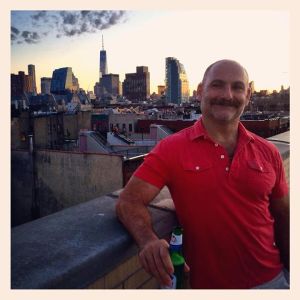 Paul Getsos of 350.org, helping to organize the People's Climate March.