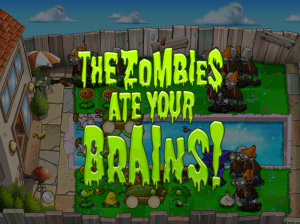 not a believer in zombies, but sometimes the stupidity feels the same as the zombies. Screen dump plants and zombies. 
