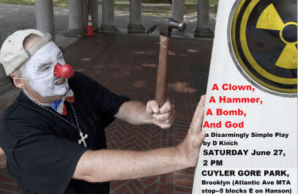 This is what I look like when I pretend I'm taking down the empire with a hammer.