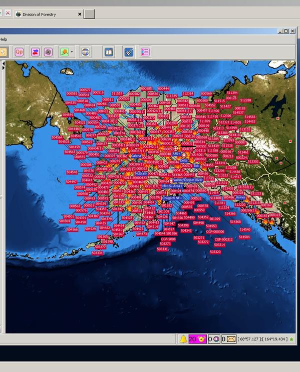 Wildfires now burning in Alaska