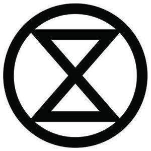 the symbol for near-term extinction. Put online by an acquaintance. 