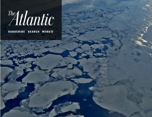 The cover of this story from the Atlantic. Not bothering you about copyright issues because if you believe what they have to say, we're done. 