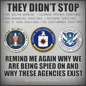 These guys can't stop terrorist attacks but they do have all your metadata--wtf?