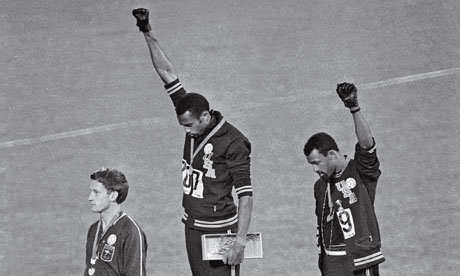 OLYMPICS BLACK POWER SALUTE