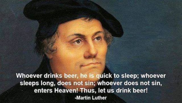 martin luther beer