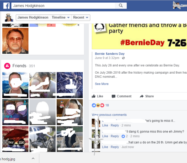 james hodge facebook page