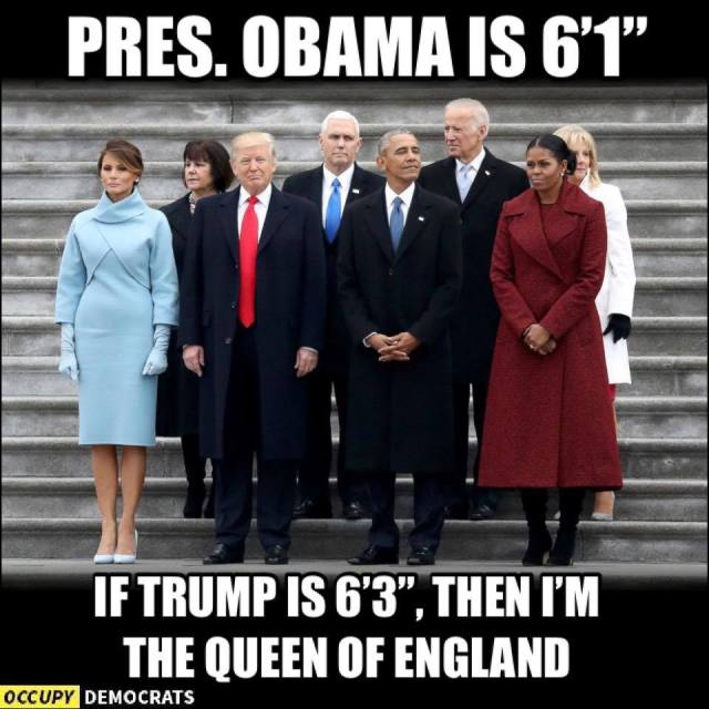 Trump height